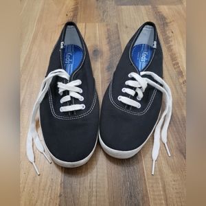 Keds Champion Canvas Lace-Up Sneakers, Womens Shoe Size 8